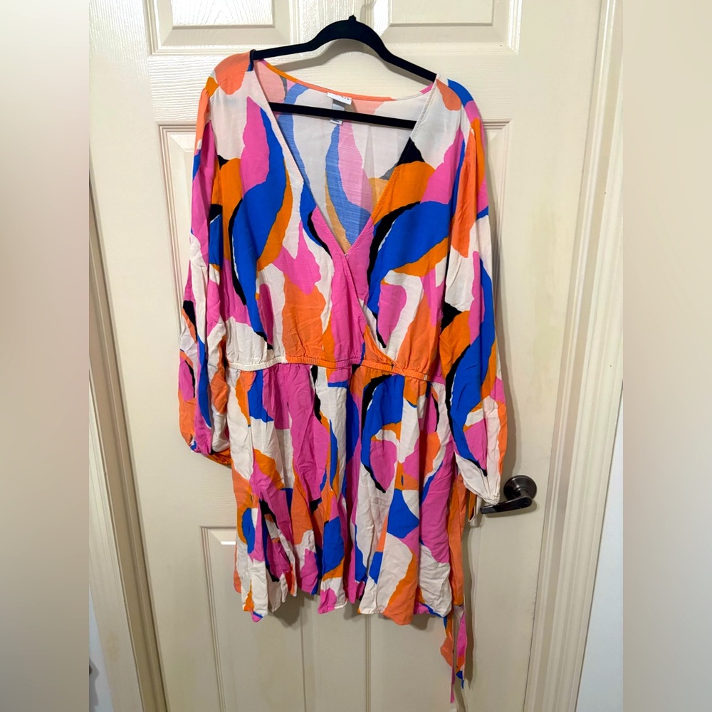 WOMENS WRAP DRESS